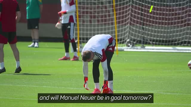 Nagelsmann confirms Neuer will start for Germany