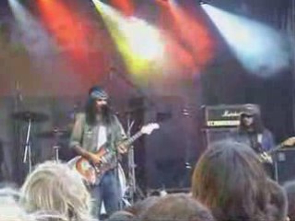 Brant Bjork bevrijdingspop Haarlem 2007