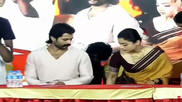 Vijay Deverakonda and Rashmika Visuals, Distributes Scholarships to Govt School Students in Achampet