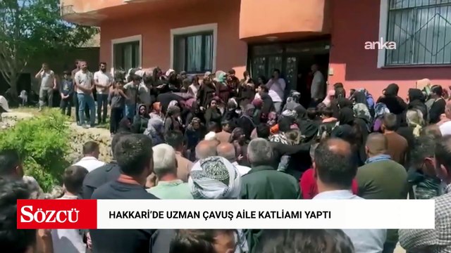 Hakkari’de aile faciası: Uzman çavuş ailesinden 4 kişiyi öldürüp, intihar girişiminde bulundu