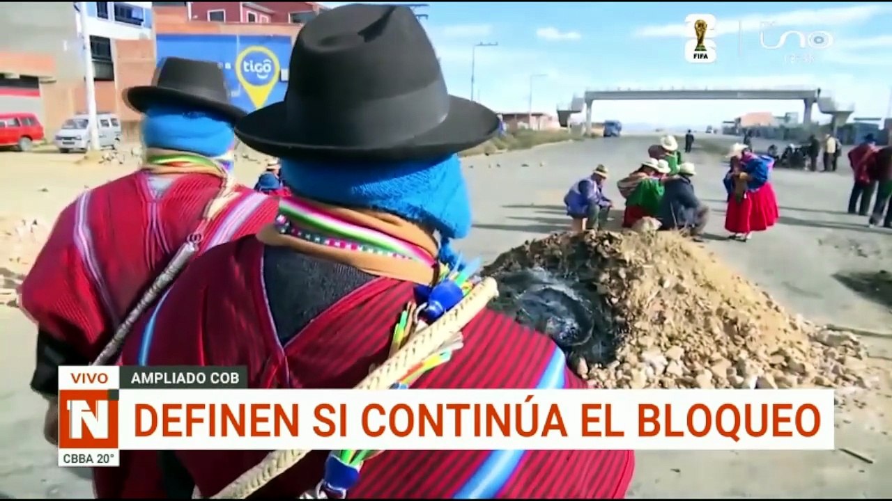 Definen si continúa el bloqueo