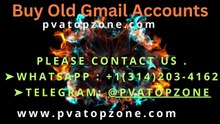 (3) Best sites to B^u~y Old Gmail Accounts (PVA & Aged) (8)