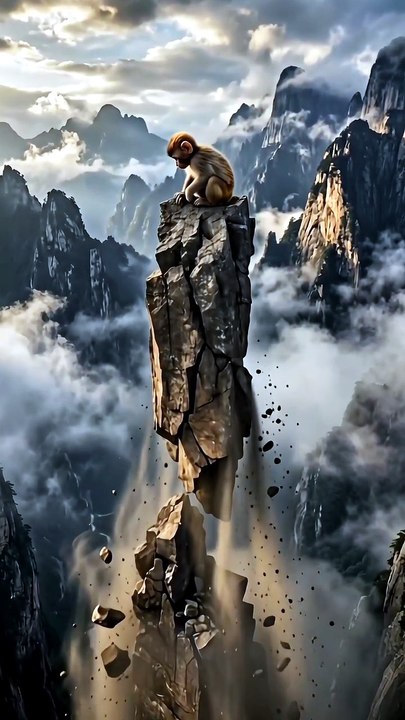 Eagle Ne Monkey Ki Jaan Kaise Bachai? 🦅🐒