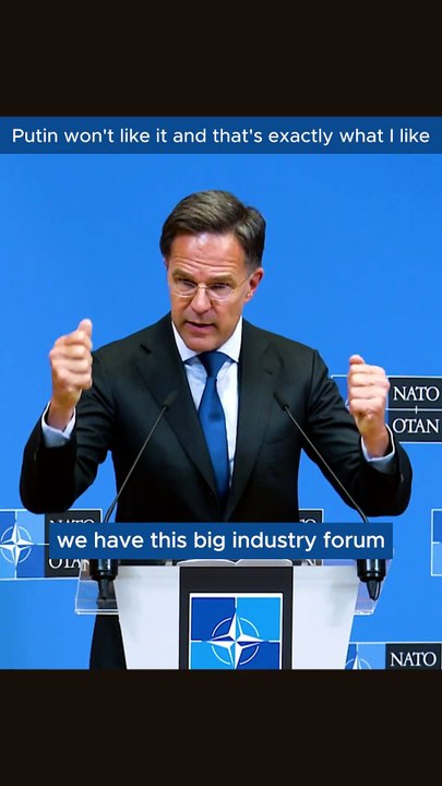 Mark Rutte Warns NATO Must Accelerate Defense Production