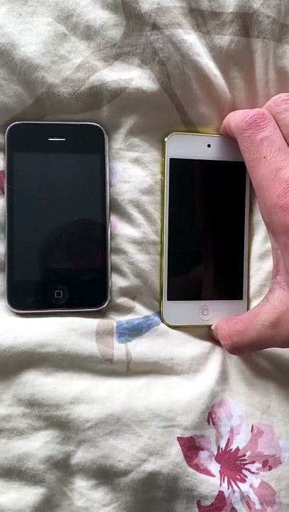 iPhone 3G vs iPod touch von 2012
