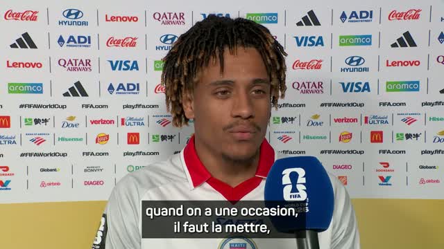Haïti - Martin Expérience frustré après la défaite face à l’Écosse