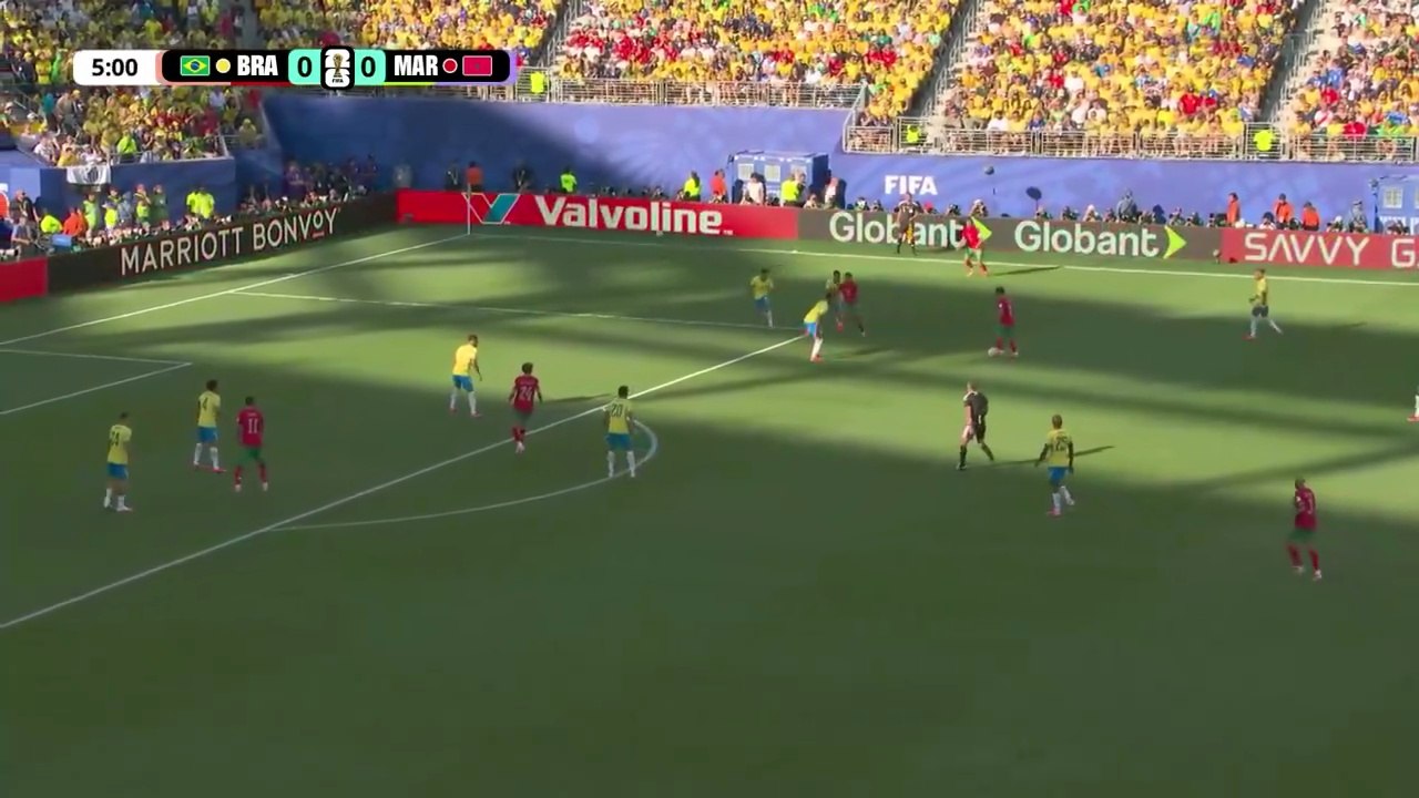 Brazil vs Morocco Full Match - World Cup 2026 Football