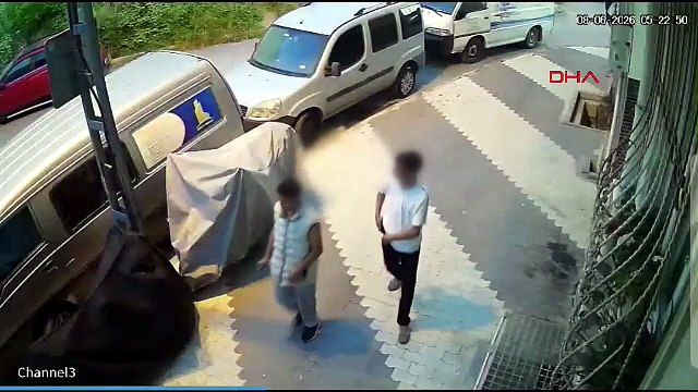 İstanbul'da çaldıkları minibüsle şehir turu yapan çocuklar polis dronuyla yakalandı