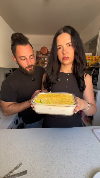 On déguste le tiramisu au citron 🍋😂
