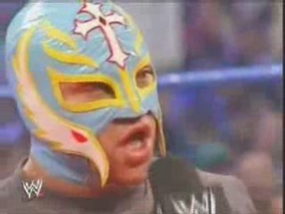 Rey Mysterio & MVP Argue 23/11/07