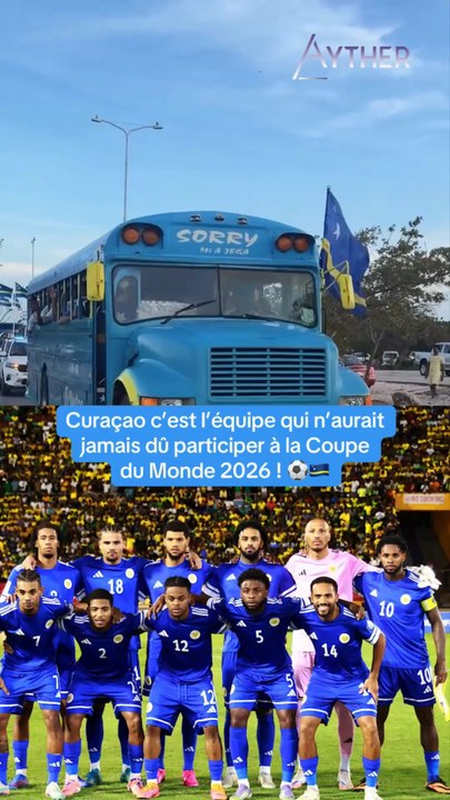 Curaçao n’aurait jamais dû participer à la Coupe du Monde de Foot ! 🍿#curacao #foot #football #worldcup2026 #fifaworldcup