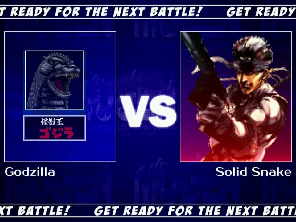 Godzilla vs. Solid Snake