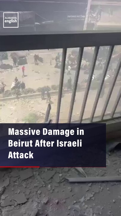 Massive Damage in Beirut After Israeli Attack