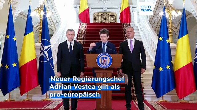 Rumäniens Präsident schlägt Adrian Vestea als neuen Regierungschef vor