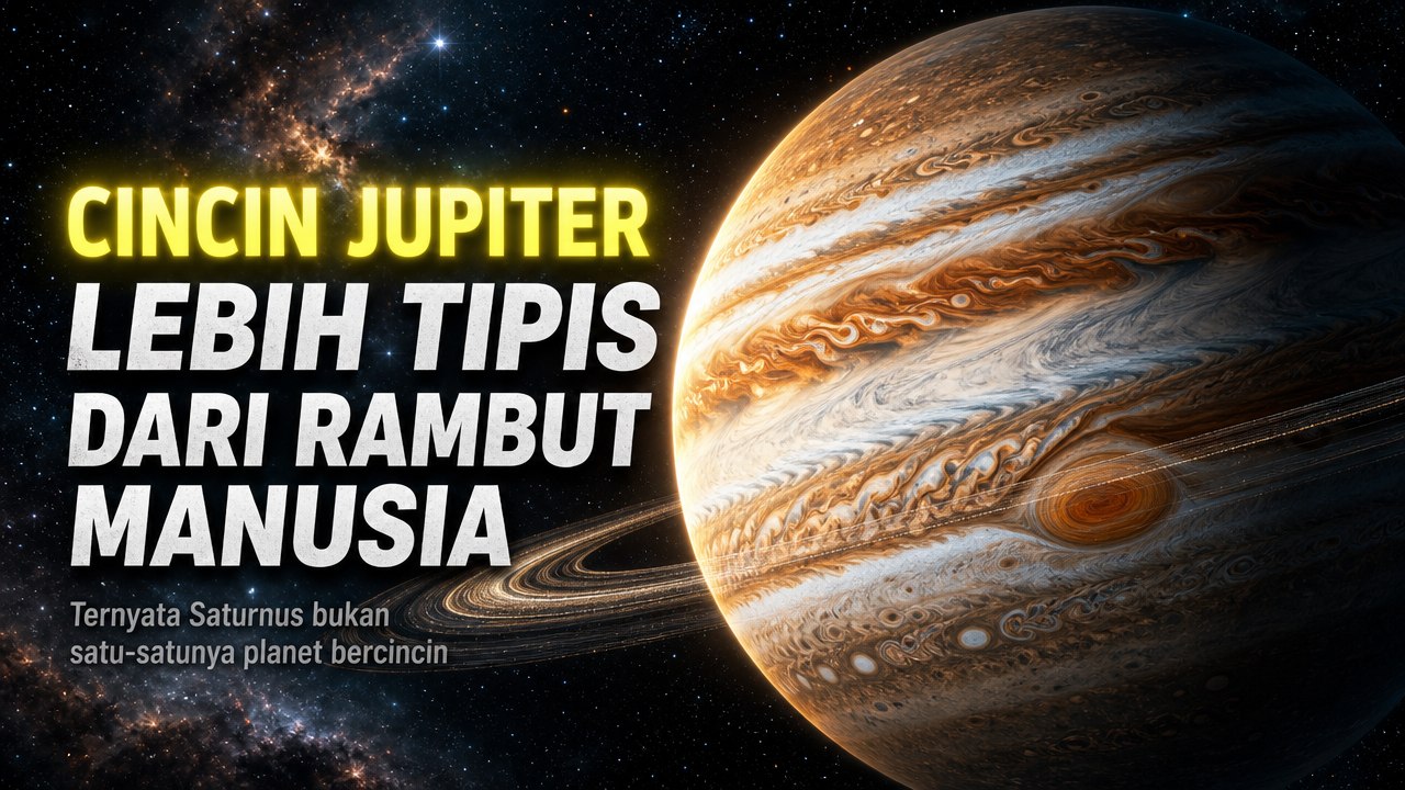 Jupiter Punya Cincin yang Bisa Menghilang Kapan Saja Ini Faktanya