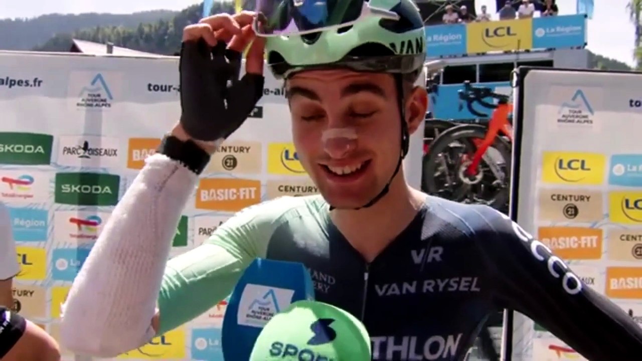 Tour Auvergne-Rhône-Alpes 2026 - Paul Seixas avant la 8e étape