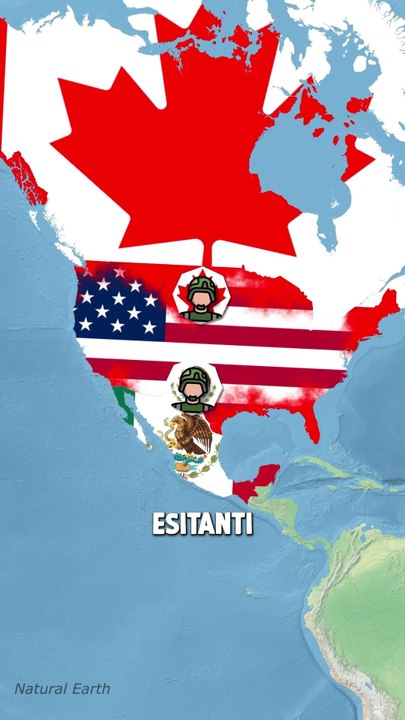 Cosa succederebbe se Messico e Canada diventassero un unico paese?!?
