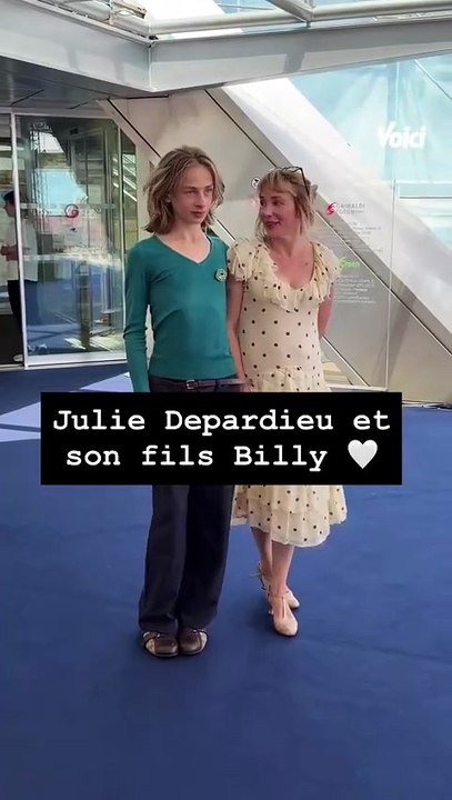 Julie Depardieu et son fils Billy brillent au Festival TV Monte-Carlo
