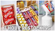 3 Hours of Satisfying Restocking ASMR ✨ | Cleaning, Organizing, Restocking for Relaxation