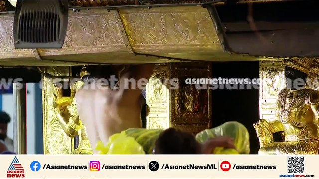 പ്രഭാമണ്ഡലം ഇളക്കിയുള്ള പരിശോധന തുടങ്ങി; പരിശോധന മൂന്ന് ദിവസം നീളും