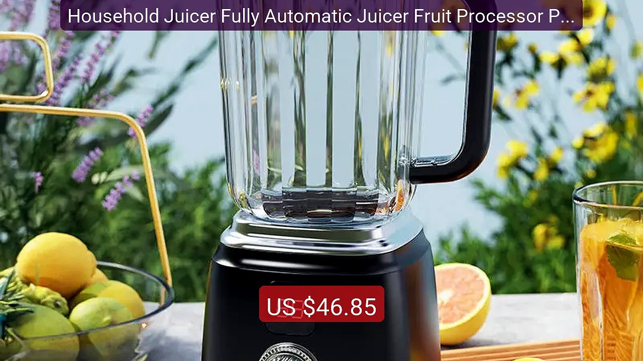 Household Juicer Fully Automatic Juicer Fruit Processor Portab... -- Best Buy 2026 | Great Quality!