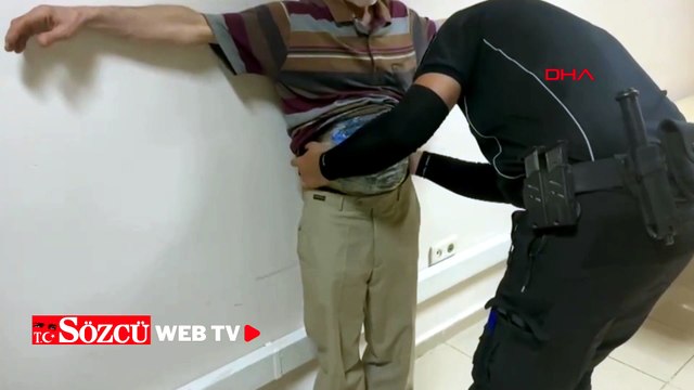 Aranan hükümlü, vücuduna bantladığı esrarla yakalandı