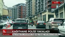 İstanbul'da motosiklete bağladığı köpeği metrelerce koşturdu