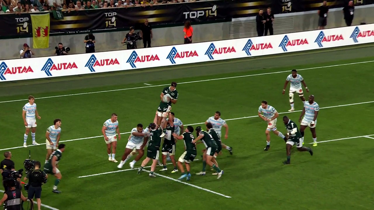 TOP 14 - Essai de Lucas REY (SP) - Section Paloise - Racing 92