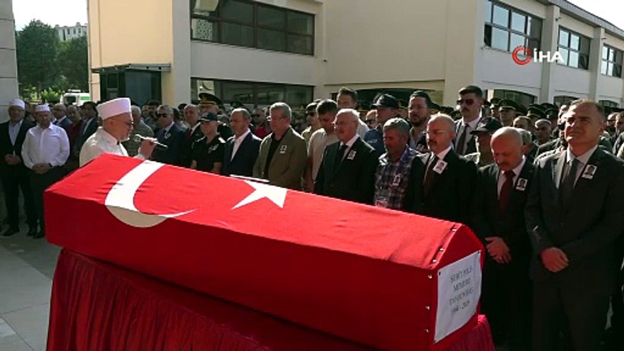 Şehit Polis Memuru Tayfun Baş, Denizli’de son yolculuğuna uğurlandı