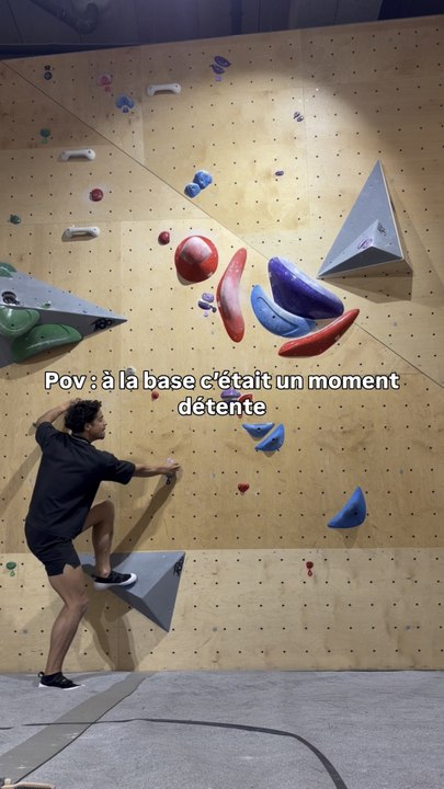 Yoga climbing