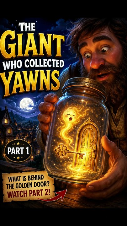 🌙 The Giant Who Collected Yawns | The Golden Door Mystery (Part 1) 🚪✨