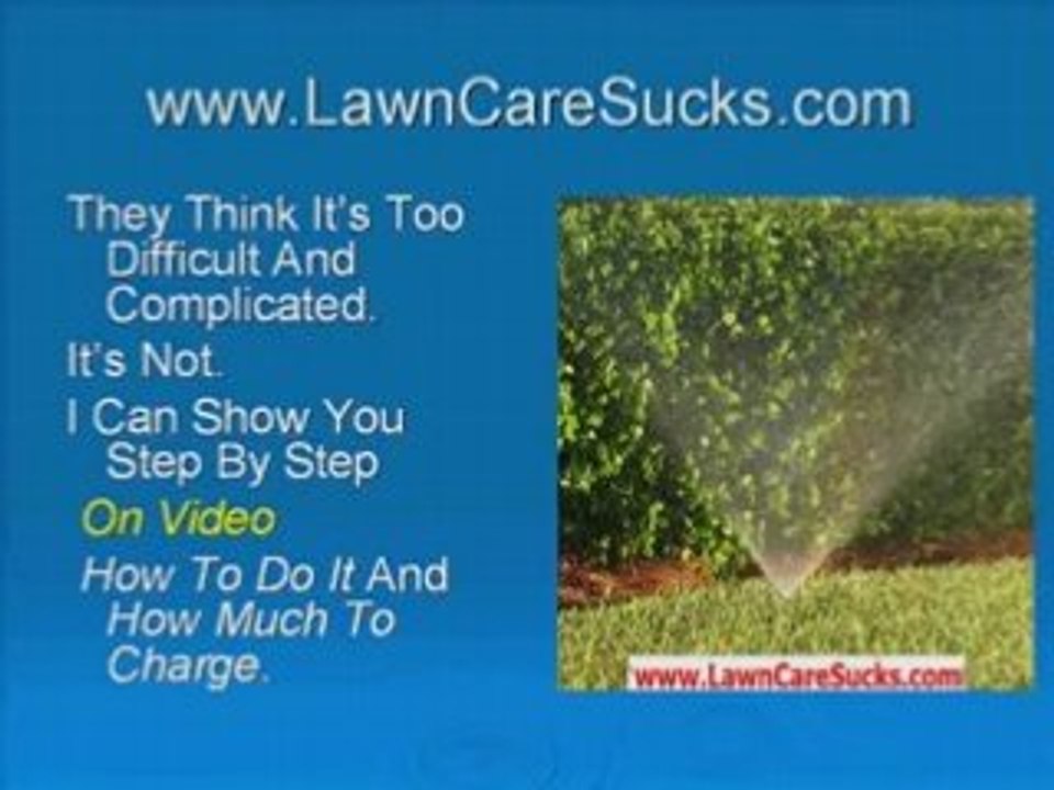 Lawn Care Estimating Software