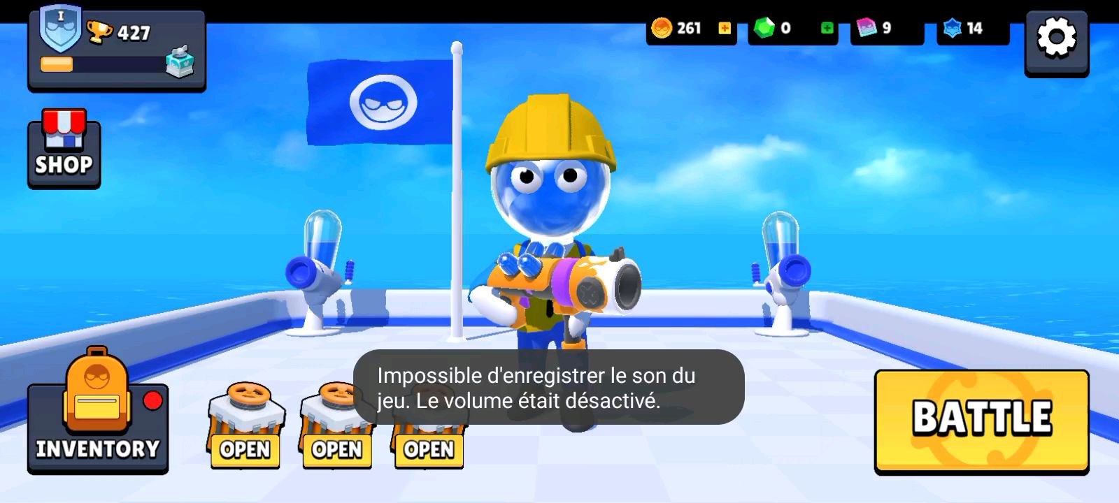 Pack-o-ponning ( je sais pas l'écrire)  + test des objets