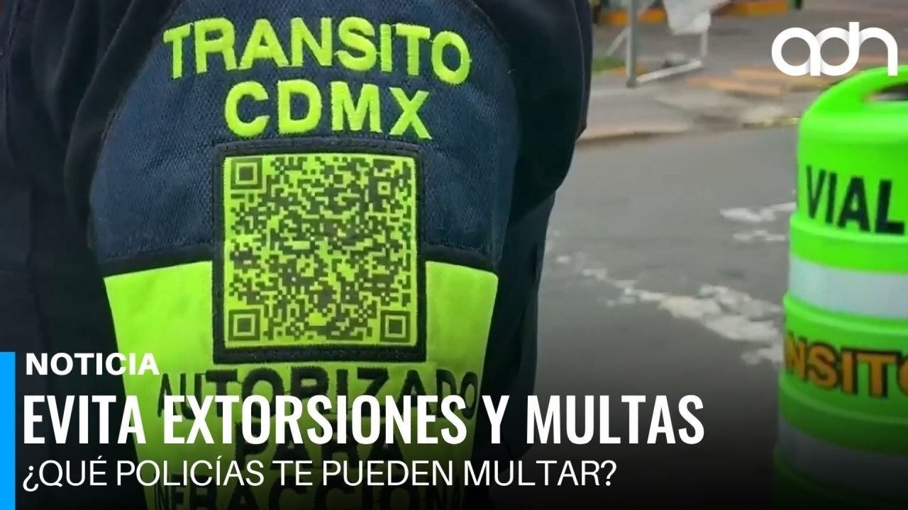 Multas de tránsito en CDMX: cómo saber qué policías pueden multar