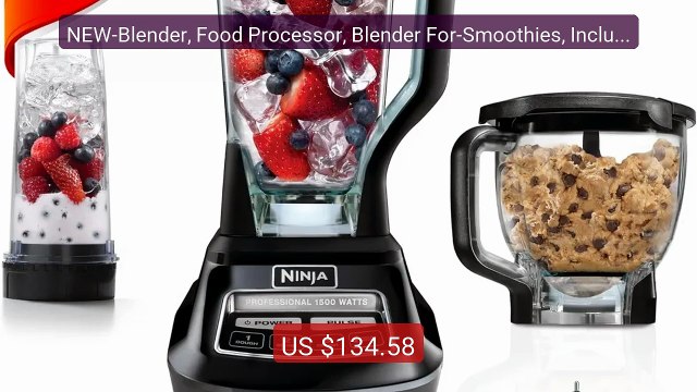 NEW-Blender, Food Processor, Blender For-Smoothies, Includes P... Hot Deal 2026 | Limited Offer!
