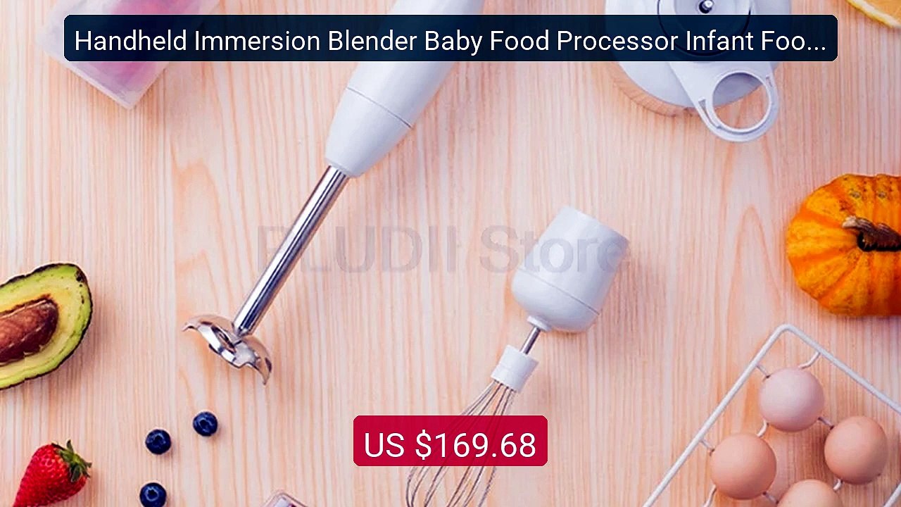 Handheld Immersion Blender Baby Food Processor Infant Food Su... -- Amazing Value 2026 | Must Have!