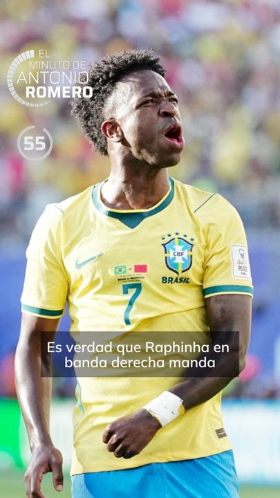 El Minuto de Romero: Vinícius rescata a Brasil
