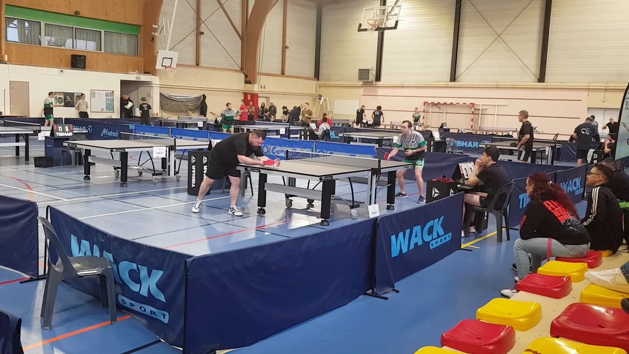 Critérium Fédéral de Tennis de Table à Chaumont le 01/02/26 - Les pongistes