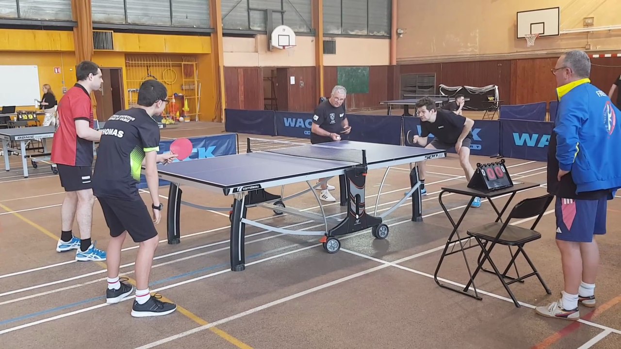 Championnats de Tennis de Table à Bar sur Aube le 07/03/26 - Phase 2 - Nogent 2 vs Bar sur Aube TT