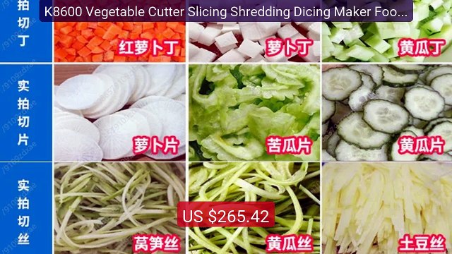 K8600 Vegetable Cutter Slicing Shredding Dicing Maker Food Processo... Top Rated 2026 | Buy Now!
