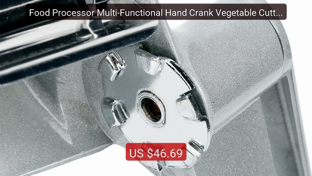 Food Processor Multi‑Functional Hand Crank Vegetable Cutter Grater... Best Deal 2026 | Shop Now!