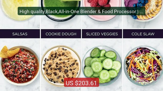 High quality,Black,All-in-One Blender & Food Processor | Best for ... Best Deal 2026 | Shop Now!