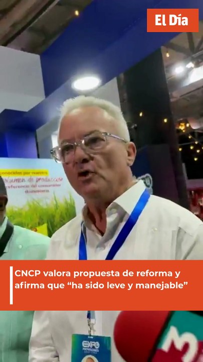 CNCP valora propuesta de reforma y afirma que “ha sido leve y manejable”