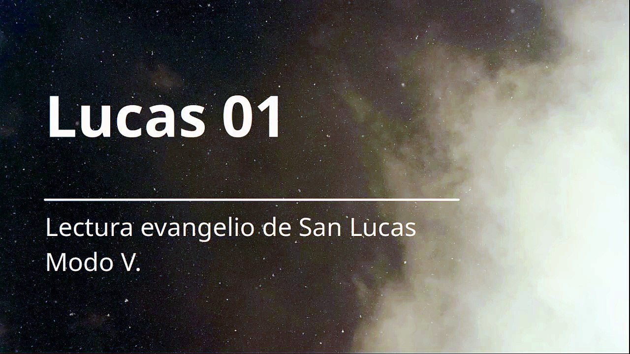 V03a 0238-0438 Al inicio de Lucas 01 Los padres de Juan Bautista