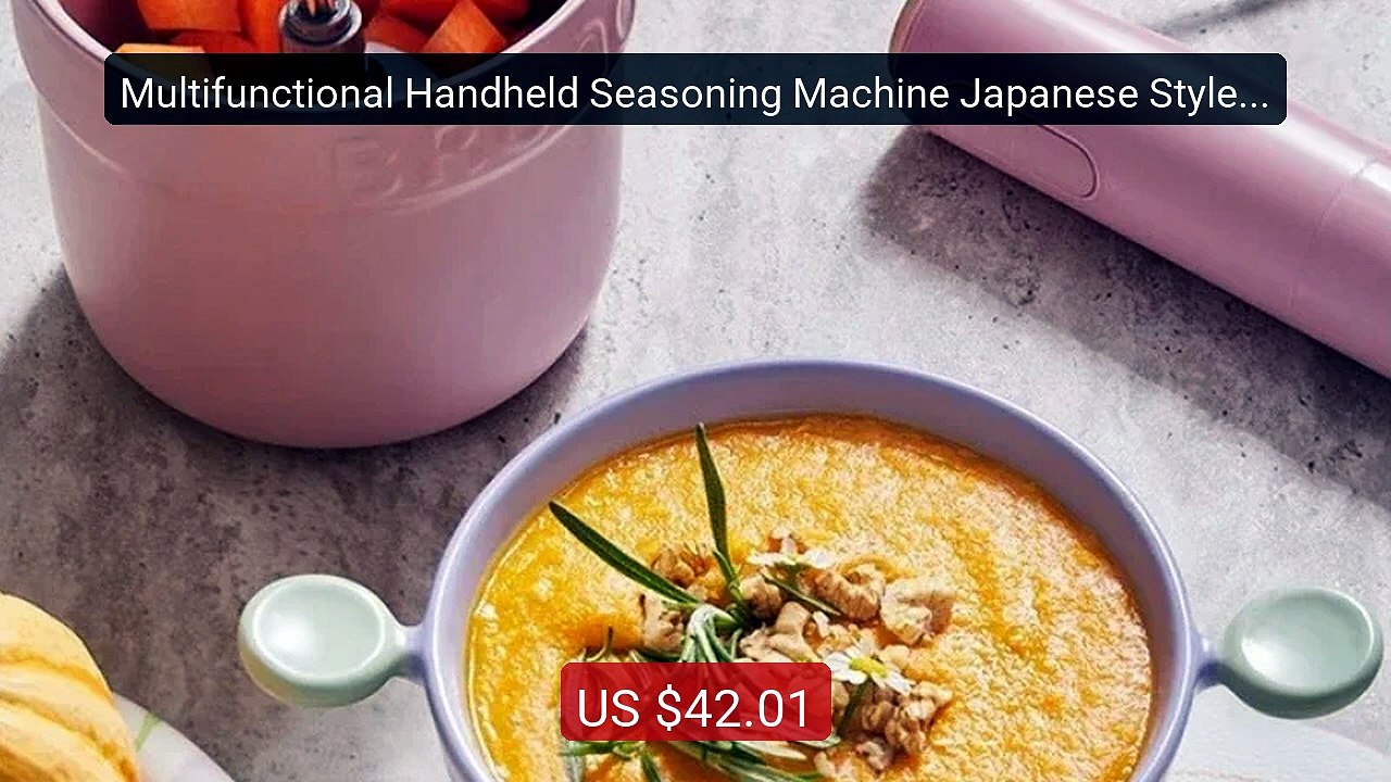 Multifunctional Handheld Seasoning Machine Japanese Style Meat... -- Hot Deal 2026 | Limited Offer!