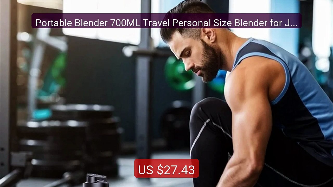 Portable Blender 700ML Travel Personal Size Blender for Juice ... -- Hot Deal 2026 | Limited Offer!
