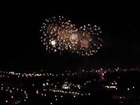 Feux d artifice Montreal 21 juin 2008