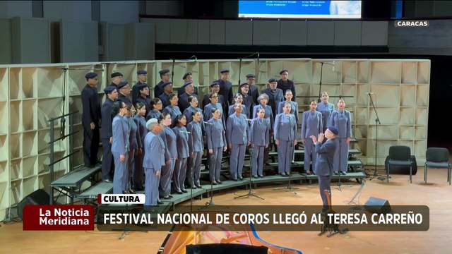 Caracas | Diversas agrupaciones vocales exhibieron su talento en el Teatro Teresa Carreño