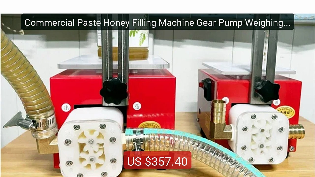 Commercial Paste Honey Filling Machine Gear Pump Weighing Type... -- Hot Deal 2026 | Limited Offer!