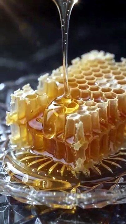 🍯 Honeycomb Cutting ASMR 🤤 | Pure Satisfaction!